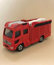 トミカ　モリタ　13mブーム付多目的　消防ポンプ自動車　MVF　No.119　2017　TOMICA　MORITA FIRE FIGHTING VEHICLE (Esng_txi)_画像1