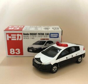 トミカ　ホンダ　インサイト　パトロールカー　No.83　2011　ミニカー　TOMICA　同梱可 HONDA INSIGHT PATROL CAR (Einsi_patc)