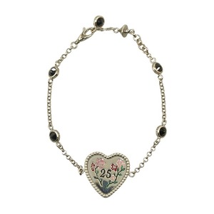  Gucci Heart . год Bosco & Orso браслет серебряный SV925 серебряный женский GUCCI [ б/у ]