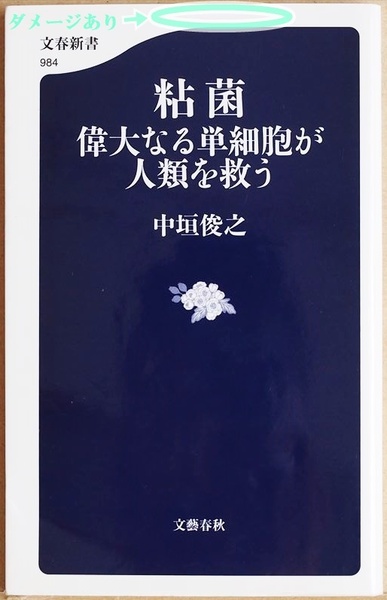 ★送料無料★ダメージあり★ 『粘菌 偉大なる単細胞が人類を救う』 単細胞生物でありながらどこまでも賢い 中垣俊之