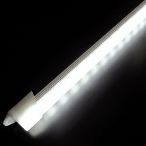 LED アルミバーライト【24V 35cm】2本 白 計96発 拡散カバー 2列発光 取付金具付 送料無料/11и_画像4