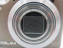 中古 カメラ CASIO カシオ EXILIM 24mm WIDE OPTICAL 10x CCD SHIFT STABILIZATION EX-H15 f=4.3-43.0mm 1:3.2-5.7 ※通電のみ確認済 ／W_画像3
