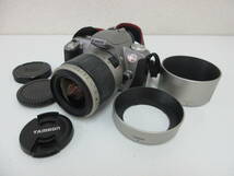 中古 カメラ Canon キャノン EOS Kiss Ⅲ III iii L / レンズ TAMRON タムロン AF 28-80mm 1:3.5-5.6 ※通電のみ通電済 ／A_画像1