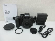 中古 カメラ Nikon ニコン ミラーレス一眼 Z50 / レンズ NIKKOR Z DX 16-50mm 3.5-6.3 VR ※通電のみ確認済 ／う_画像1