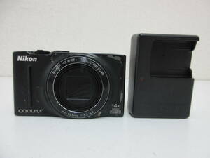 中古 カメラ Nikon COOLPIX S8200 コンパクトデジタルカメラ ※通電のみ確認済 ／W