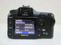 中古 カメラ ペンタックス PENTAX K100D / レンズ smc PENTAX-DA 18-55mm 1:3.5-5.6 AL WR ※通電のみ確認済 ／い_画像5