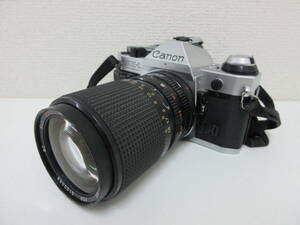 中古 カメラ Canon キャノン AE-1 PROGRAM / レンズ MC Sun DC-1 ZOOM 35-105mm 1:3.5 一眼レフカメラ ※動作未確認 ／O