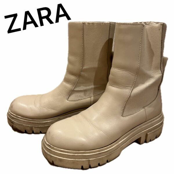 サイドゴアブーツ ZARA ブーツ 靴 シューズ