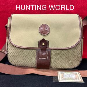 【SAFARI TODAY】ショルダーバッグ★HUNTING WORLD