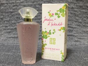 G3K064◆新品同様◆ ジバンシイ GIVENCHY ジャルダン ダンテルディ オーデトワレ EDT 香水 50mL