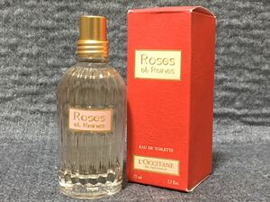 G3K216◆ ロクシタン L'OCCITANE ローズベルベット Roses et Reines オードトワレ EDT 香水 75ml