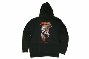 JB即決 超限定 POWELL PERALTA パウエル x METALLICA メタリカ コラボ プルオーバーフードスウェット パーカー BLACK 黒　Mサイズ 新品 U