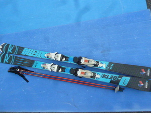 R655 ROSSIGNOL ロシニョール スキー板 DEMO BETA 166cm ビンディング付　ウインタースポーツ　