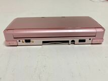 管111736 Nintendo 3DS CTR-001 MISTY PINK ミスティピンク タッチペン 無し ソフト マリオテニス 取説 充電スタンド ACアダプタ 外箱 付き_画像4