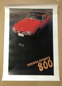  Toyota Sports 800 poster A1 at that time 