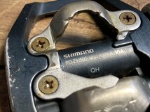 HE442 シマノ SHIMANO PD-EH500 ビンディングペダル SPD ※ピン無し、錆あり_画像6