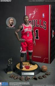 ☆新品 1/6　デリック・ローズ　アクションフィギュア　エンターベイ　リアルマスターピース　NBA　ブルズ　ENTERBAY