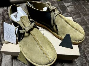 【新品未使用】Clarks Originals × C.P. COMPANY - THE ORIGINAL DESERT TREK - CORNSTALK