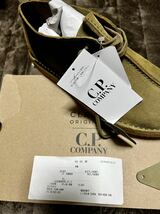 【新品未使用】Clarks Originals × C.P. COMPANY - THE ORIGINAL DESERT TREK - CORNSTALK_画像4