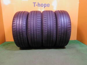 215/55R18 DUNLOP ハイエース、アルファード、ヴェルファイア 製造年2022 4本 バリ溝★C678