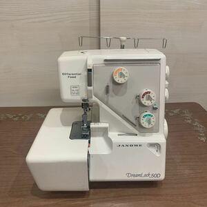 ミシン JANOME ジャノメ Dreamlock 50D Model 786 ハンドクラフト ◆動作未確認◆電源コード無し◆