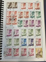 中華民国・台湾 貼込み帳 使用済み・未使用混在切手 1700枚以上 入手困難_画像8
