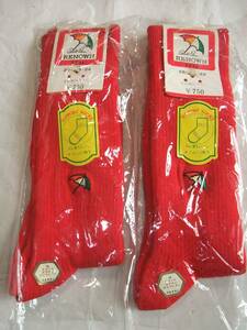 ARNOLD科さPALMER　★RENOWN　真っ赤な靴下　カッコイイ”２２、2３、２４cmSUPPORT　SOCKS２足セット