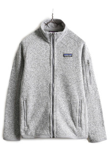 16年製 パタゴニア ベターセーター ジャケット レディース S / Patagonia アウトドア フリース ニット フルジップ ジャンパー ブルゾン 灰