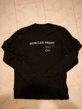 MONCLER FRAGMENT モンクレール　フラグメント　レイヤード　ロングスリーブTシャツ　ロンT M ブラック_画像2