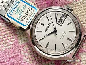  tag attaching dead stock ( unused ) Citizen re opal super beet 8 26 stone day date automatic 