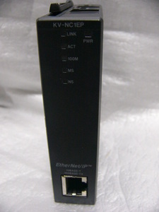 ★未使用に近い★ KEYENCE PLC KV-NC1EP EtherNet/IPユニット装置 KV-Nano