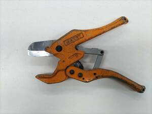  secondhand goods *.book@ ironworking MERRYme Lee PVC cutter PIP-18Z hand tool ①