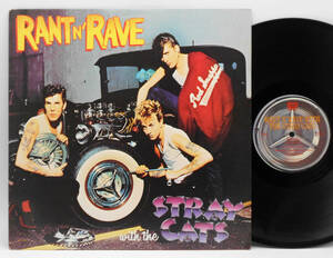 ★良盤 US ORIG LP★STRAY CATS/Rant N' Rave 1982年 初回無修正歌詞Ver.収録 インナー付 ネオロカ大名盤 『Sexy + 17』収録