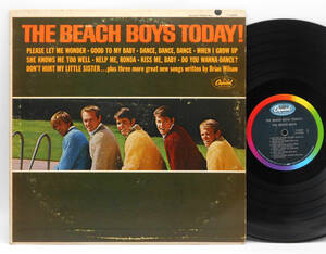★US ORIG MONO LP★THE BEACH BOYS/Today! 1965年 初回虹ラベル 高音圧 『Do You Wanna Dance』『Help Me, Rhonda』収録 山下達郎SSB
