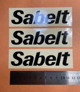 モータースポーツ　サベルト　Sabelt 切り文字ステッカー　カッティングステッカー　防水仕様　ドレスアップ　カスタム