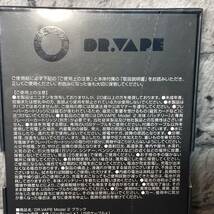 ●【YH-7092】新品未開封品 DR.VAPE ドクターベイプ Model2 モデル2 本体(ブラック) + カートリッジ (バニラ+アップル)2個 セット 純正品_画像3