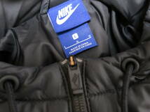 ナイキ NIKE 防寒 中綿 ベンチコート 上着 レディース L トレーニングウェア ウィンタージャケット ウォーマー 冬 ブラック 黒_画像3