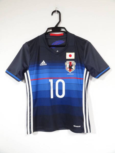 日本代表 #10 KAGAWA 香川 16/17 ホーム ユニフォーム ジュニア 150cm アディダス ADIDAS Japan