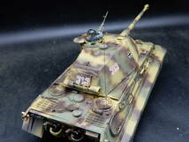 MOON工房 1/35 タミヤ ドイツ重戦車 キングタイガー 　ポルシェ砲塔 　ツィメリットコーティング　コマンダー１体付き 完成品_画像6