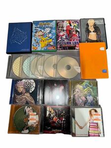 【ギ1122-9】1円スタート☆CD,DVDまとめT.M.Revolution, 進撃の巨人,zone-00,judy and mary ポケモン アンパンマン 侍戦隊シンケンジャー