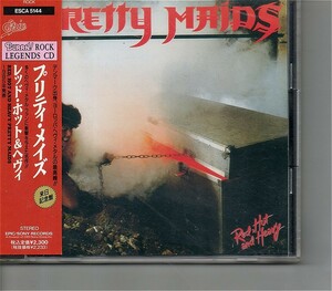 【送料無料】プリティ・メイズ /Pretty Maids - Red, Hot And Heavy【超音波洗浄/UV光照射/消磁/etc.】'80s 欧州メタル名盤/Ronnie Atkins