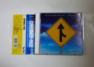 カヴァーデイール＆ペイジ の [Coverdale・Page] 帯付き・国内盤 SRCS6662