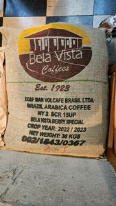 ブラジル ベラビスタ農園　ベリースペシャル 生豆　3kg 中平セレクション　ハンドピック済み