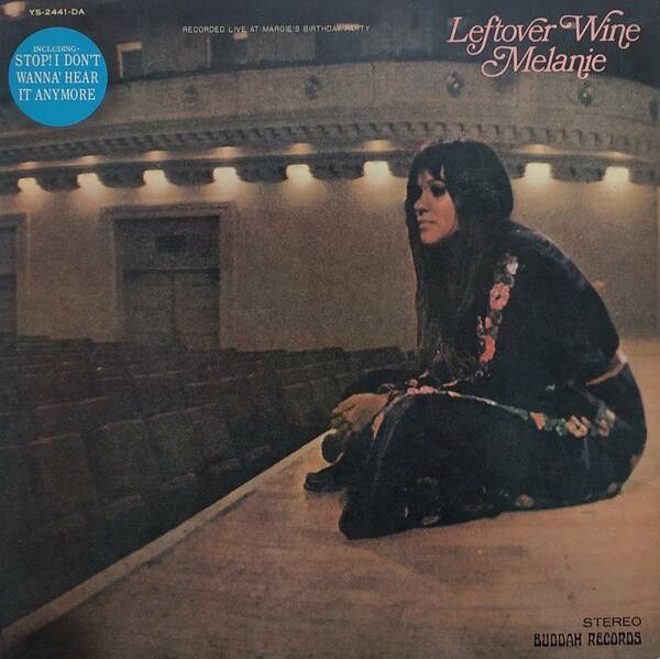 匿名・送料無料！　メラニー/Melanie　LP　「レフトオーヴァー・ワインLeftover Wine」