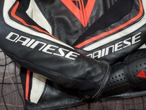 【LL】ダイネーゼ レザージャケット　50サイズ ASSEN　DAINESE 肩肘パッド付 バイク ライディング ライダース　牛革本革 _画像2