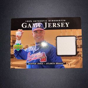 1999 Upeer Deck UD Jersey Chipper Jones チッパー　ジョーンズ