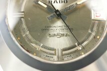 RADO ラドー DIASTAR ダイヤスター クロノメーター 自動巻き カットガラス 腕時計 デイト 【彩irodori】_画像4