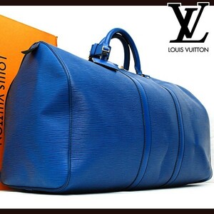 ★極美品★ ルイヴィトン Louis Vuitton エピ キーポル50 ボストンバッグ 旅行バッグ 1円 M42965 参考定価25万 23101001