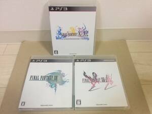 PS3ソフト ファイナルファンタジー X/X-2 HD Remaster ＋ ファイナルファンタジー XIII + ファイナルファンタジー XIII-2