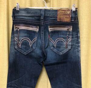 ◆エドウィン EDWIN◆BT5502 BLUE TRIP 503 ジップポケット ユーズド加工 デニム ジーンズ M